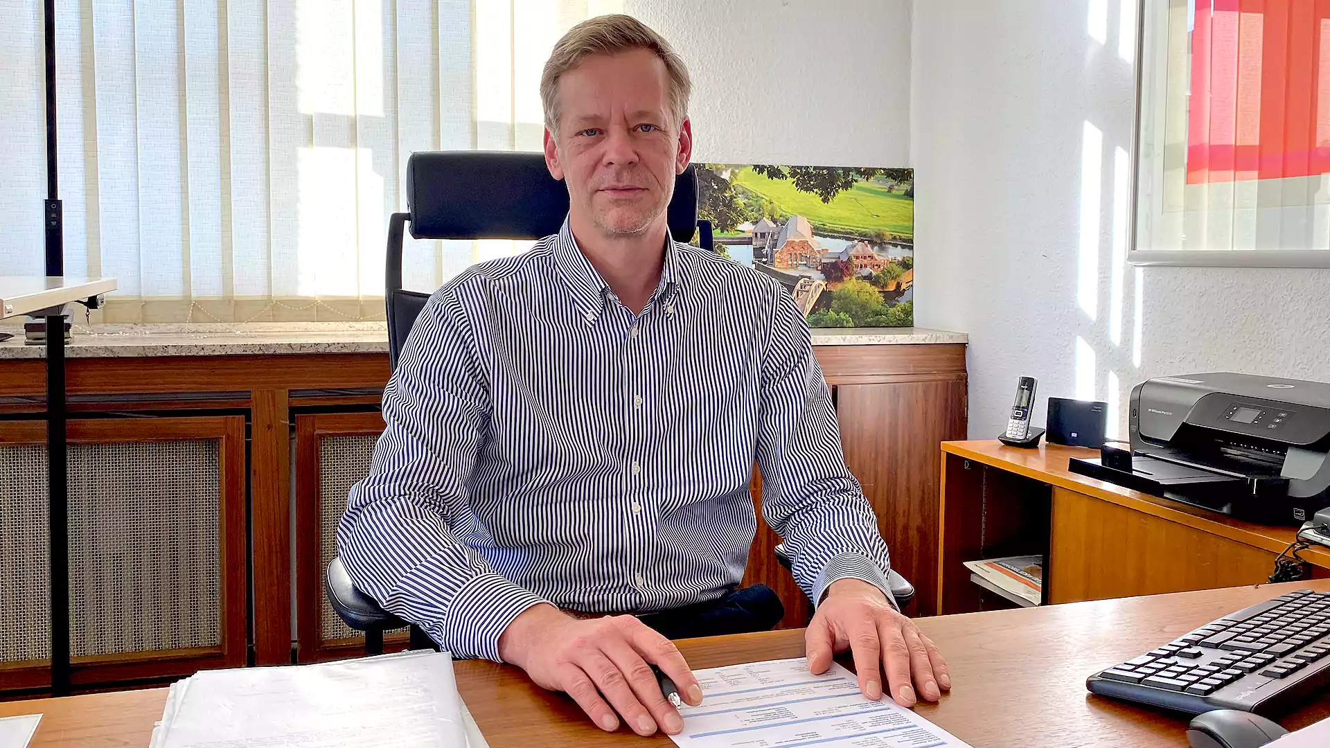 Lars König, Bürgermeister von Witten (Foto: Marek Schirmer)